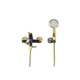 Creavit Eg2500 Siyah Altın Elegant Banyo Bataryası