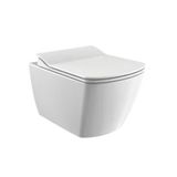 Creavit EG321 Elegant Rim-Off Kanalsız Asma Klozet ve Yavaş Kapanan Klozet Kapağı