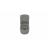 Creavit Elegant Rim-Off Kanalsız Asma Klozet Cool Grey EG321-00CG00E-0000 Creavit Cool Grey KC1103.01.2100E Elegant Droplast Yavaş Kapanan Kapağı Klozet Kapağı