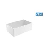 Creavit ES076 Esse Seramik Eviye 76cm Ekstra Beyaz