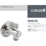 Creavit FA002 1 2-3 8 Kumlu Filtreli Ara Musluk