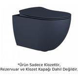 Creavit FE320 Free Asma Klozet Basalt Mat - Mat Siyah