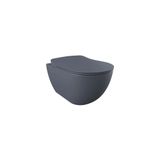 Creavit Free Rim-Off Asma Klozet+Basalt Mat Yavaş Kapanan Klozet Kapağı