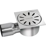 Creavit Fs115 Komple Paslanmaz Yer Sifonu / Suzgec 10*10 Q50 Mm
