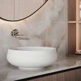 Creavit Gordo Oval Beyaz Deliksiz Lavabo 40 cm GO140
