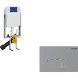 Creavit GR5001Gömme Rezervuar+GP8002 Arc Mat Gri Kumanda Paneli