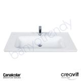 Creavit İdeal 100 cm Etajerli Lavabo