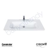 Creavit İdeal 90 cm Etajerli Lavabo