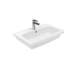 Creavit İpek Etajerli Lavabo 70 cm Extra Beyaz