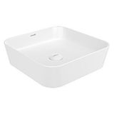 Creavit Loop Kare Tezgah Üstü Çanak Lavabo (40X40 Cm) LP040.00 - Beyaz