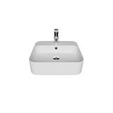 Creavit Lp046 Loop Kare Çanak Lavabo 45 Cm Beyaz
