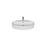 Creavit LP171-00CB00E-0000 Loop 40x70 cm Beyaz Oval Çanak Lavabo