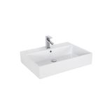 Creavit Next 50x70 cm Setüstü Düz Kare Lavabo