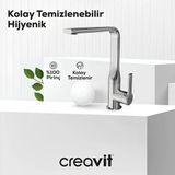 Creavit Nuovo Krom Eviye Bataryası Nu8500