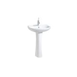 Creavit Pa060 Pitta Tam Ayaklı Lavabo 50X60 Cm Beyaz
