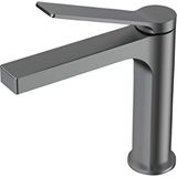 Creavit Ritmo Mat Gri Antrasit Banyo Lavabo Bataryası