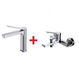 Creavit Ritmo RT1500+RT2500 Lavabo ve Banyo Bataryası Seti