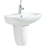 Creavit SD055 55 cm Sedef Yarım Ayak Lavabo