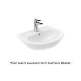 Creavit SD060 Beyaz 60 cm Sedef Lavabo
