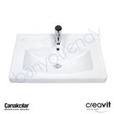 Creavit Sera 65 cm Etajerli Lavabo
