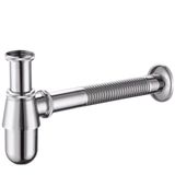 Creavit SF165 33 cm Lavabo Sifonu Metal Körüklü Gider Borusu