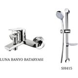 Creavit SH415 Sürgülü Duş Sistemi + Sharp SR2500 Banyo Batarya