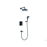 Creavit SH540SYM Mat Siyah Punto Termostatik Ankastre Duş Seti