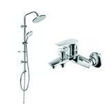Creavit Sh640 Ikili Duş Seti Takımı (duş Sistemi + Luna Banyo Bataryası)