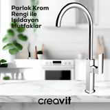 Creavit Slope Krom Eviye Bataryası Sp8502