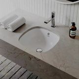 Creavit Solo Kare Tezgâh Altı Batarya Deliksiz Beyaz Lavabo 38X38 Cm So037
