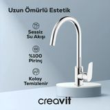 Creavit Solo Krom Mutfak Eviye Bataryası SO8500
