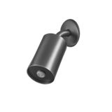 Creavit Spot Ankastre Duş Başlığı Metalik Gri (Duvardan) SH045GR