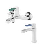 CREAVİT STİLO LAVABO VE BANYO BATARYA SETİ SL1500 + SL2500