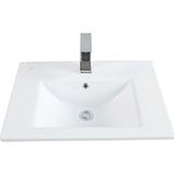 Creavit Su Dolap Uyumlu 45x65 cm Beyaz Lavabo