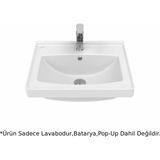 Creavit Tf1555 Sera Etajerli Lavabo Beyaz 55Cm