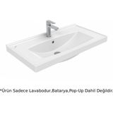 Creavit TF185 Sera Etajerli Lavabo Beyaz 85CM - Seramik