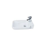 Creavit Tp027 Elmas Dolap Üstü Lavabo 33 X 53 Cm Beyaz