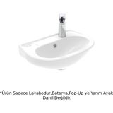 Creavit TP030 Oval Lavabo Beyaz 30X45CM - Seramik