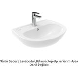 Creavit Tp150 Oval Lavabo Beyaz 40X50cm