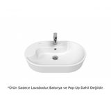 Creavit TP172 Topic 70 cm Beyaz Çanak Lavabo