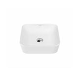 Creavit UL040.00MB İnci Mat Beyaz Ultra 40 cm Kare Çanak Lavabo