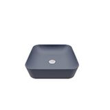 Creavit Ultra Kare Çanak Lavabo Basalt Mat 40cm Antrasit