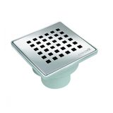 Creavit Ys.fh266a 15x15 cm 50 mm Krom Yer Sifonu