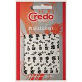 Credo Solingen Tırnak Sticker Süsü Black Bahar 7