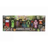 Creeper Minecraft 4 Karakter 7 Aksesuar 11 Parça Çocuk Figür Oyun Set