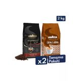 Crema E Aroma, Espresso Barista Gran Crema Çekirdek Kahve 1 Kg | 2'Li Avantajlı Paket