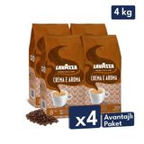 Crema E Aroma Espresso Çekirdek Kahve 4'Lü Avantajlı Paket