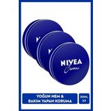 Creme 30ml, Yoğun Nemlendirici, Bakım Yapan Koruma, Eucerit, Yumuşak Cilt, El Yüz Vücut, X3 Adet