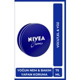 Creme 75ml, Yoğun Nemlendirici, Bakım Yapan Koruma, Eucerit, Yumuşak Ve Pürüzsüz Cilt, El Yüz Vücut