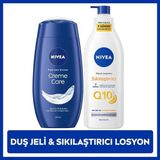 Creme Care Nemlendirici Duş Jeli 250ML ve Q10 Sıkılaştırıcı Vücut Bakım Losyonu 400ML, C Vitamini - Yok